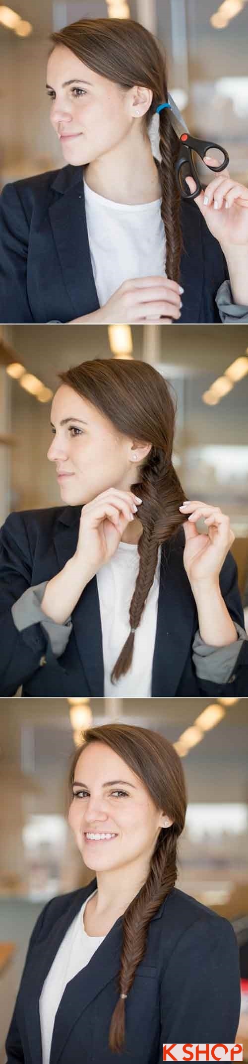 Những mẫu tóc đẹp đơn giản cho bạn gái công sở