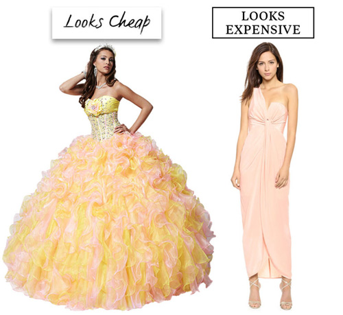 9 lý do khiến chiếc váy dạ tiệc của bạn trông sến sẩm