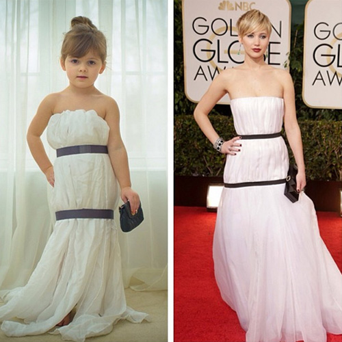 Cô nhóc 4 tuổi trở thành nhà thiết kế thời trang