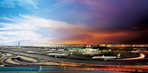Sân bay lơn nhât hanh tinh tại dubai