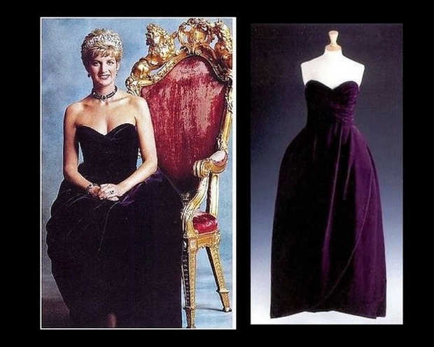 Chiếc váy thập niên 80 của công nương diana lập kỷ lục đấu giá