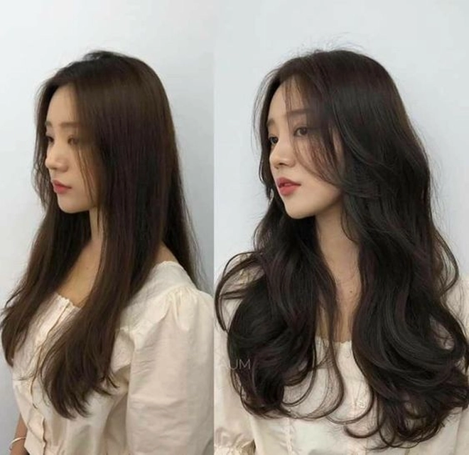 Kiểu tóc xoăn nhẹ bồng bềnh tuyệt đẹp của song hye kyo