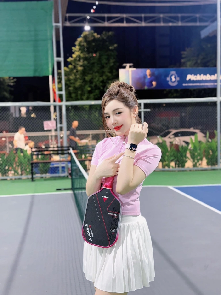 Sao việt lựa chọn trang phục cẩn thận hơn khi chơi pickleball