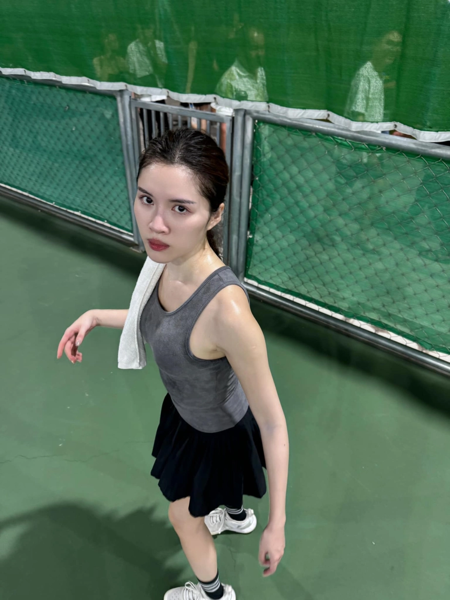 Sao việt lựa chọn trang phục cẩn thận hơn khi chơi pickleball