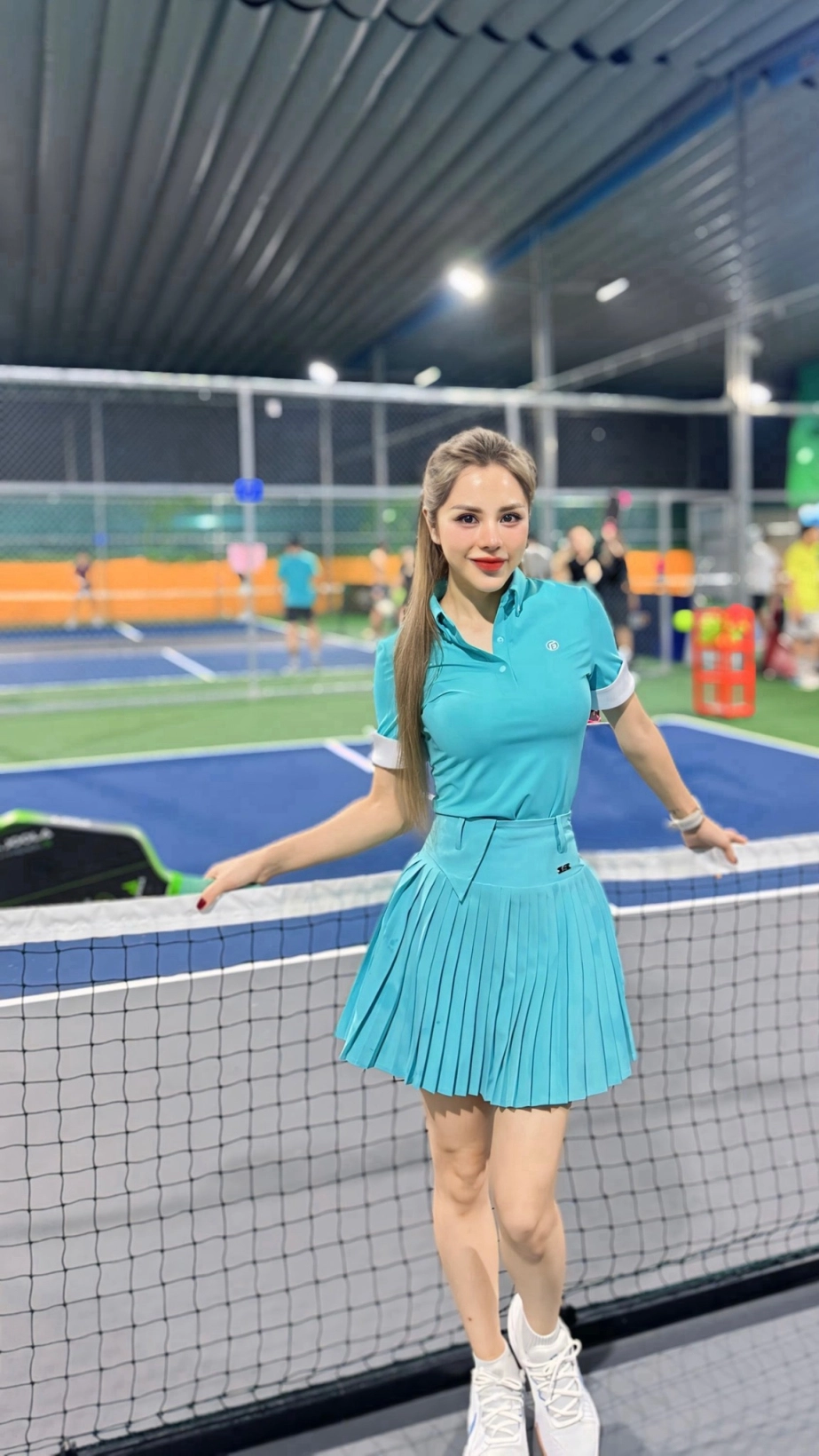 Sao việt lựa chọn trang phục cẩn thận hơn khi chơi pickleball