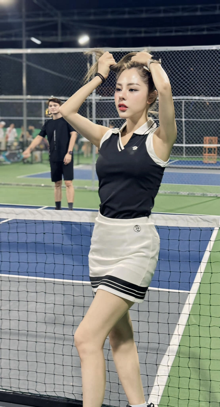 Sao việt lựa chọn trang phục cẩn thận hơn khi chơi pickleball