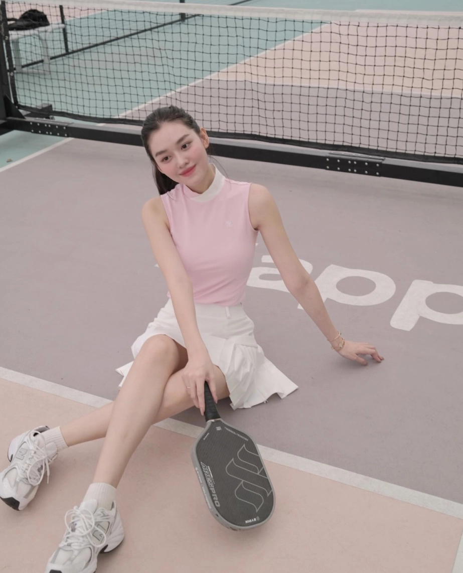 Sao việt lựa chọn trang phục cẩn thận hơn khi chơi pickleball