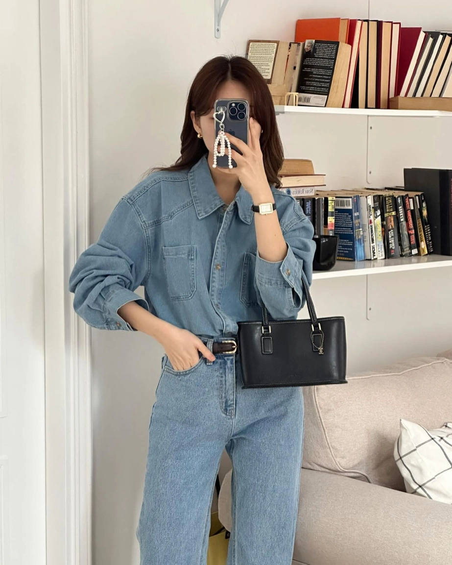 Tổng hợp cách diện denim cho nàng công sở thêm trẻ trung năng động