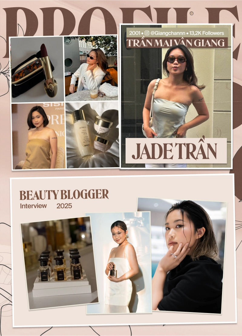 Jade trần làn gió mới trong giới beauty blogger việt