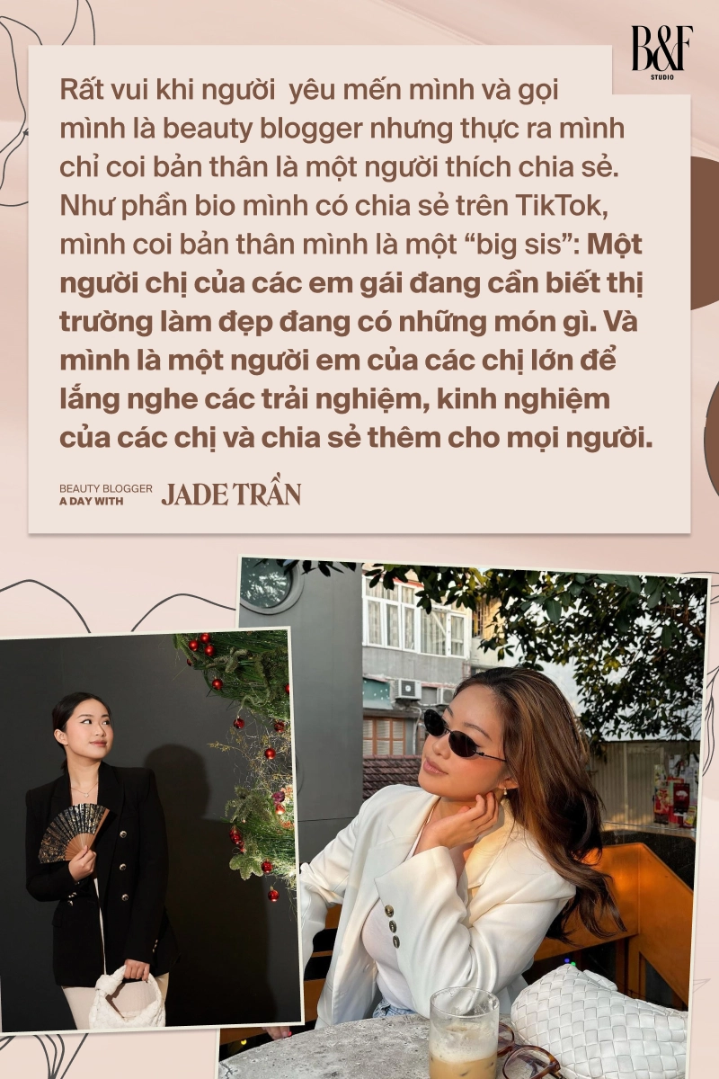 Jade trần làn gió mới trong giới beauty blogger việt