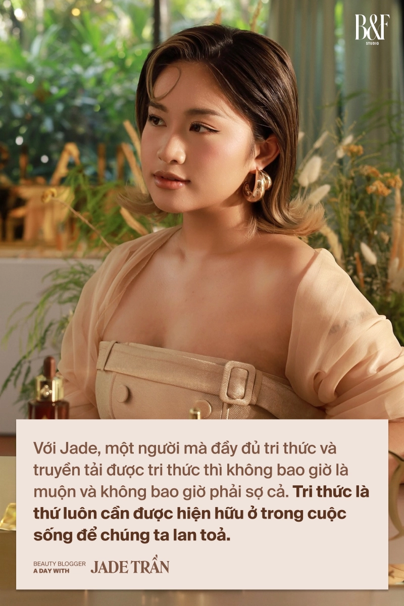 Jade trần làn gió mới trong giới beauty blogger việt