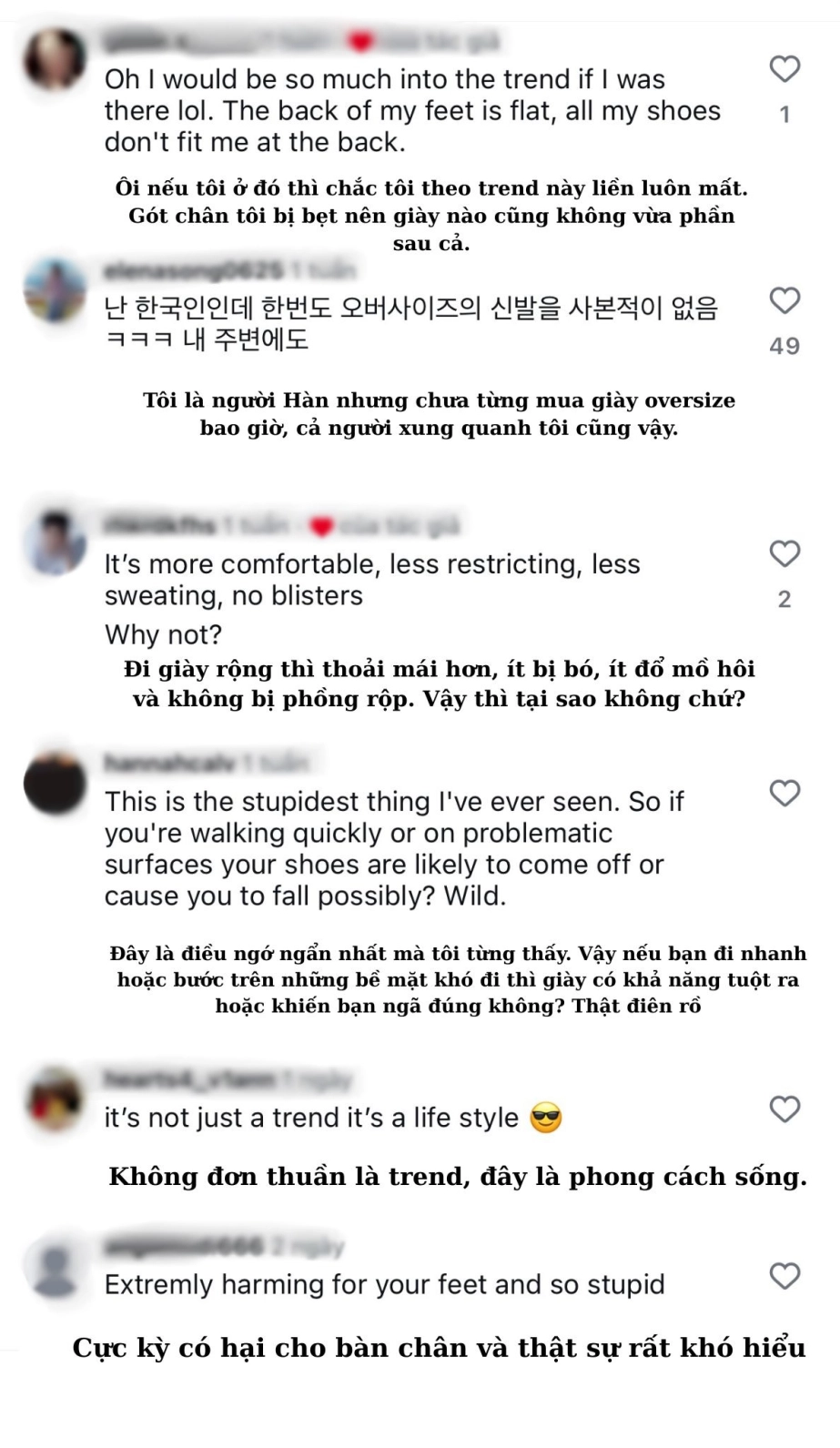 Trend đi giày rộng để kéo dài chân của người hàn quốc