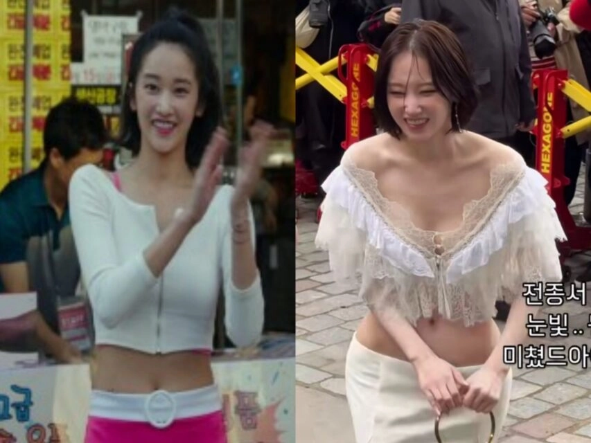 Jeon jong seo lấn át han so hee với body cực sexy tại lhp busan 2025