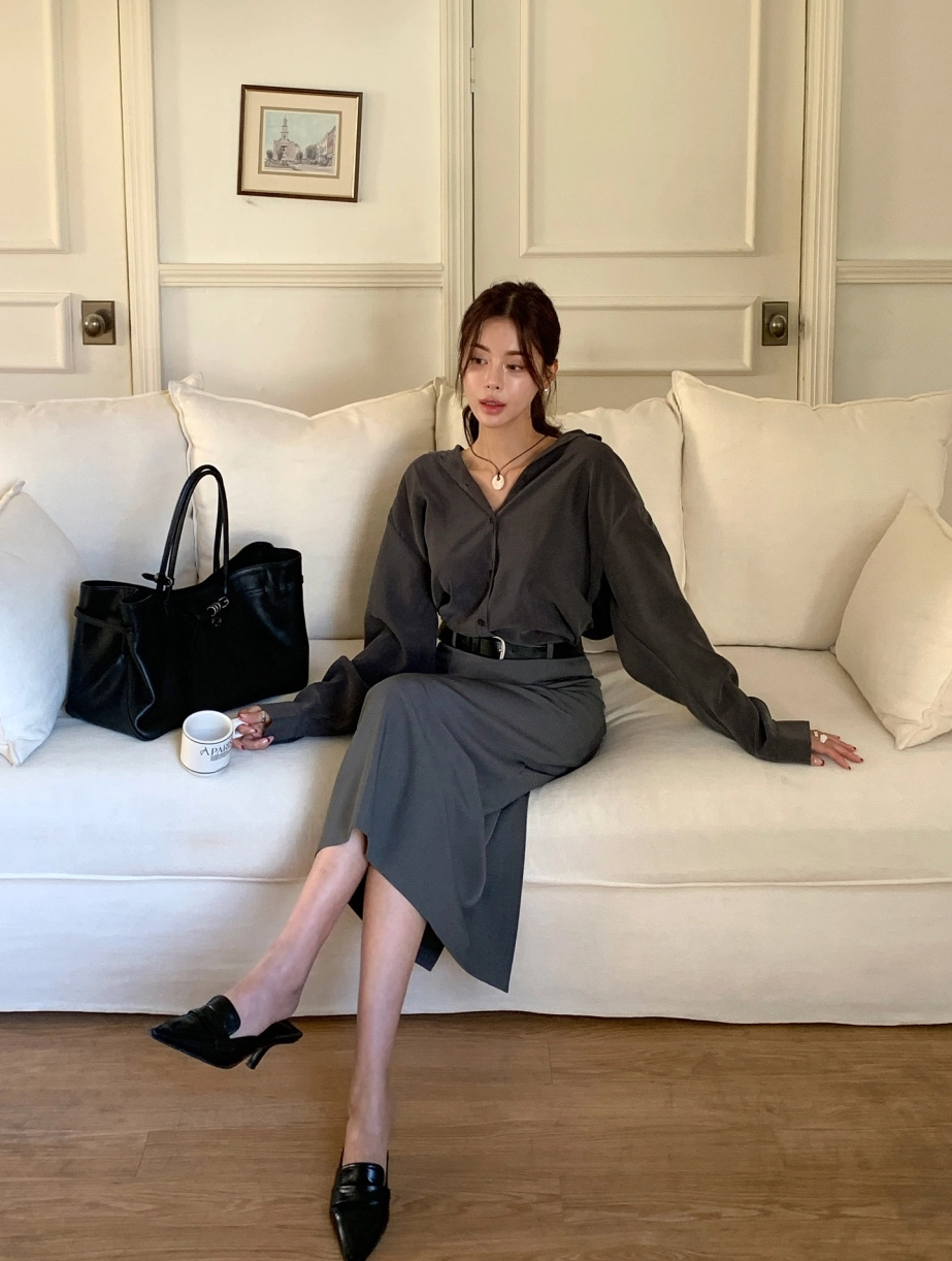 sang - xịn- mịn với 10 set đồ màu trầm